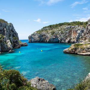The,Beautiful,Cales,Coves,On,The,Island,Of,Menorca