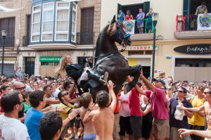 jaleo y fiestas de los caballos menorca