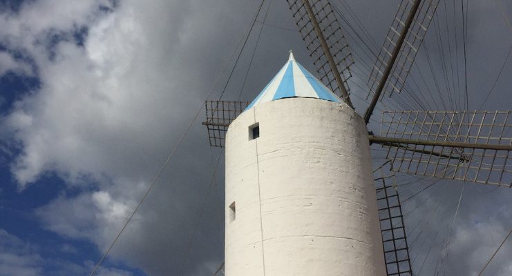 Il bianco dei mulini a vento minorca