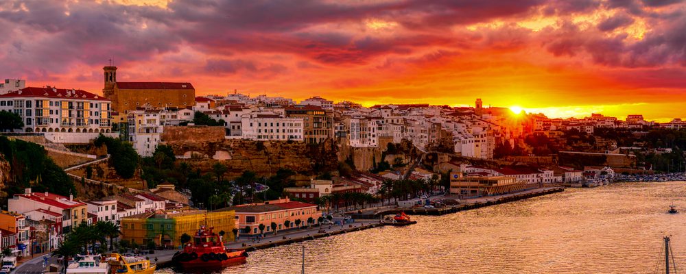 Ciutadella o Mahón en Menorca