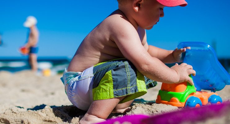 plastica giocattoli spiaggia